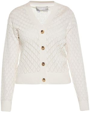 Usha Strickjacke - Weiß