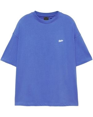 Pull&Bear T-Shirt Stwd - Blau
