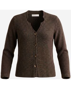 Il Lanificio Strickjacke - Schwarz