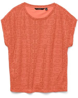 Vero Moda T-Shirt Vmmaya Ava - Orange
