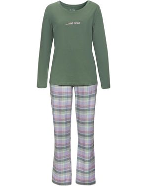 vivance active Pyjama - Grün