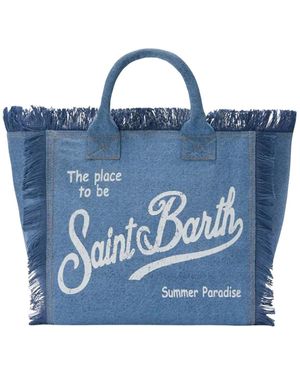 MC2 Saint Barth Shopper - Blau