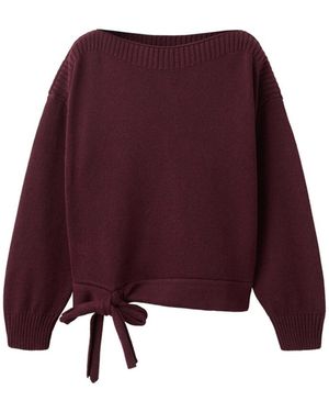 MANGO TEEN Pullover Lacito - Rot