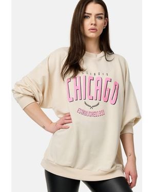 Worldclassca Oversizepullover Chicago - Natur
