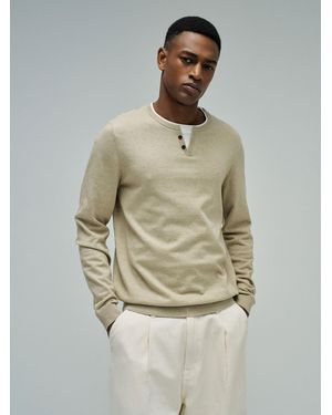 Salsa Jeans Langarm-Shirts - Natur