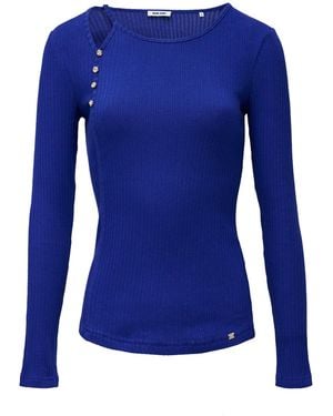Salsa Jeans Pullover - Blau