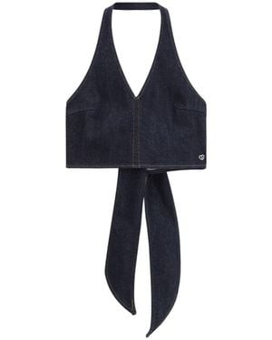 Please Top Canotta Canotta - Blau