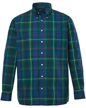 Men Plus Hemd - Blau