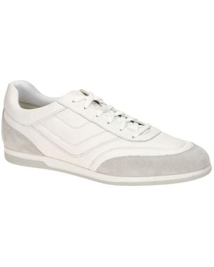 Geox Schnürschuh Renan Schuhe Sneaker Gesteppt U654Gd - Weiß