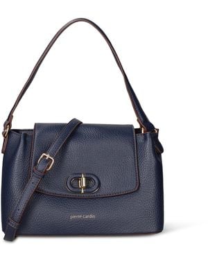 Pierre Cardin Schultertasche - Blau