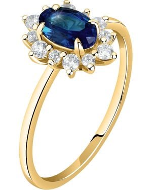 LIVE DIAMOND Ring - Blau