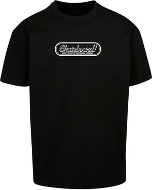 Merchcode T-Shirt The Skateboard Magazin - Schwarz