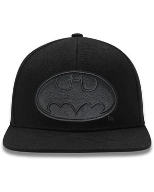 Logoshirt Kappe Dc Batman Logo - Schwarz