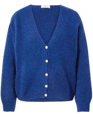 Zwillingsherz Strickjacke - Blau