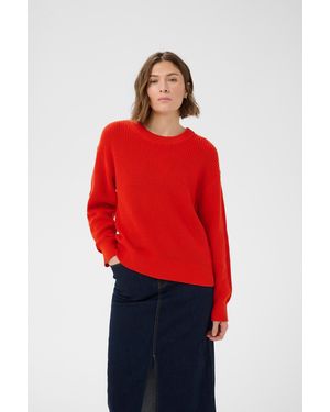 Part Two Pullover - Rot