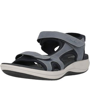 Clarks Mira Bay Sandale Mit Superweichem Fußbett - Schwarz