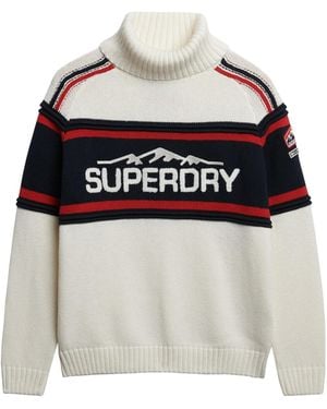 Superdry & Co Pullover Apres Ski - Schwarz