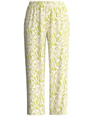 CALIDA Pyjamahose Late Bloom M&M - Gelb