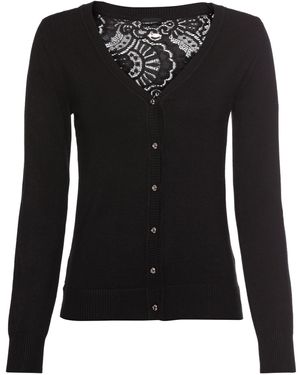 Laura Scott Strickjacke - Schwarz