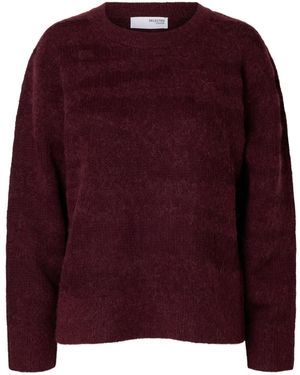 SELECTED Pullover Slfbillie - Lila