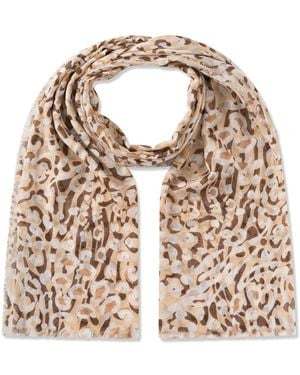 Codello Schal Tuch Leo-Print - Mettallic