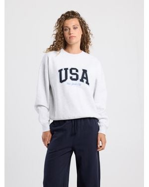 America Today Sweater - Weiß