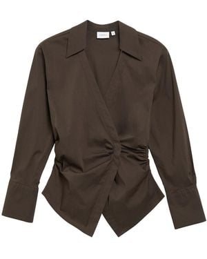 Comma, Bluse - Braun