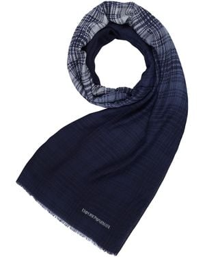 Armani Schal Emporio - Blau
