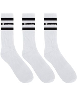 Champion Tennissocken Seasonal Crew Socks - Weiß