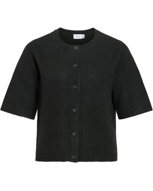 Vila Strickjacke Iga - Schwarz