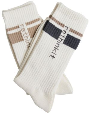Rethinkit Studios Socken - Weiß