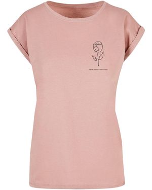 Merchcode T-Shirt 'Spring - Pink