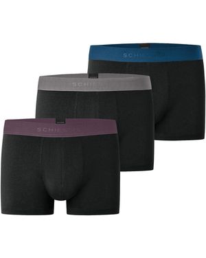 Schiesser Trunk 95/5 Organic Cotton - Schwarz
