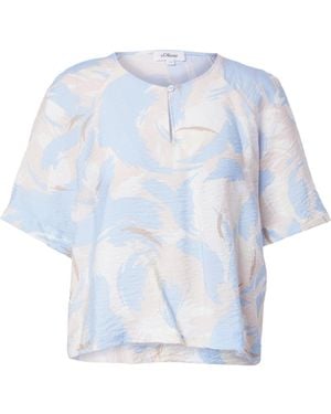S.oliver Bluse - Blau
