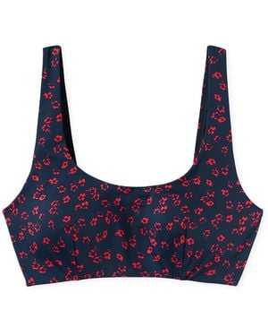 Schiesser Bikinitop Mix & Match - Blau