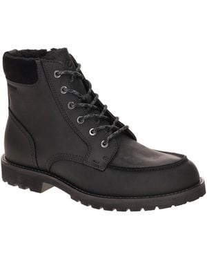 Ecco Schnürboots Charlestown Winter Stiefel Boots Wasserdicht 535304 - Schwarz