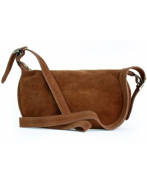 lePelou Schultertasche Mina - Braun