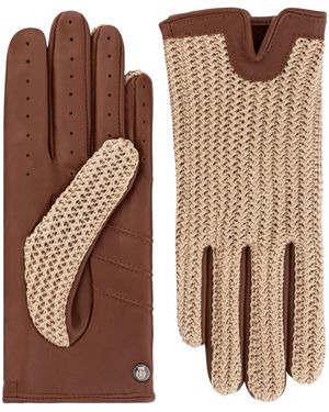 Roeckl Sports Lederhandschuhe Sanremo Touch - Braun