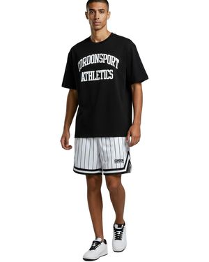 Cordon Sport Sporthose Stripe - Schwarz