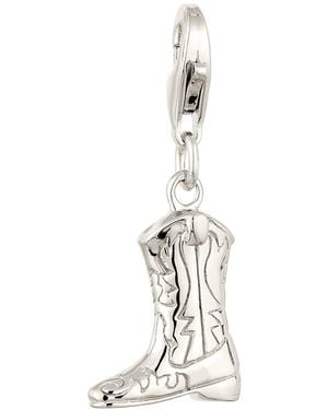 Kuzzoi Anhänger Cowboy Stiefel - Weiß