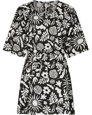 Rebelle Strandkleid - Schwarz