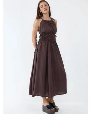 Busem Kleid Maxi - Lila