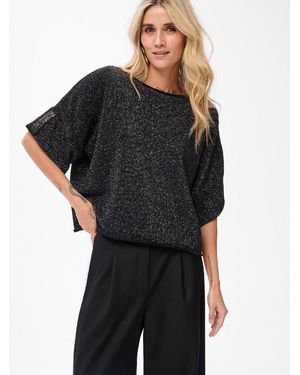 Blue Shadow Pullover - Schwarz