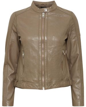 Oxmo Übergangsjacke Denise - Braun