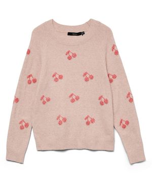 Vero Moda Pullover Vmdoffy - Pink
