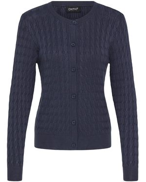 Oxmo Strickjacke Isasja - Blau