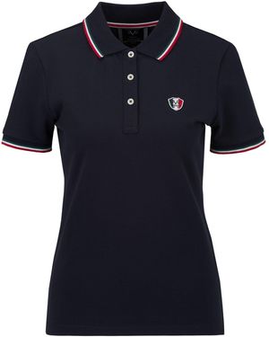 19V69 Italia by Versace Poloshirt 'Bibi' - Blau