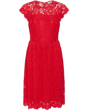 Cream Kleid 'Pria' - Rot