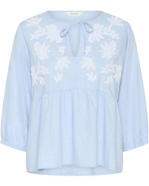 Part Two Bluse Gwendina - Blau