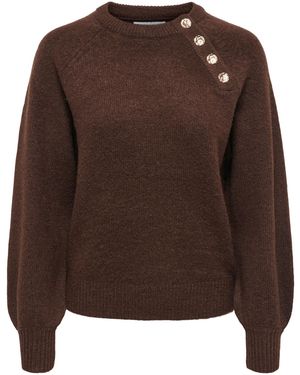 ONLY Pullover Onlemma - Braun